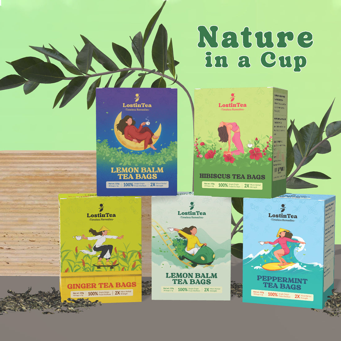Nature in a Cup: Herbal Tea for Mind, Body & Glow