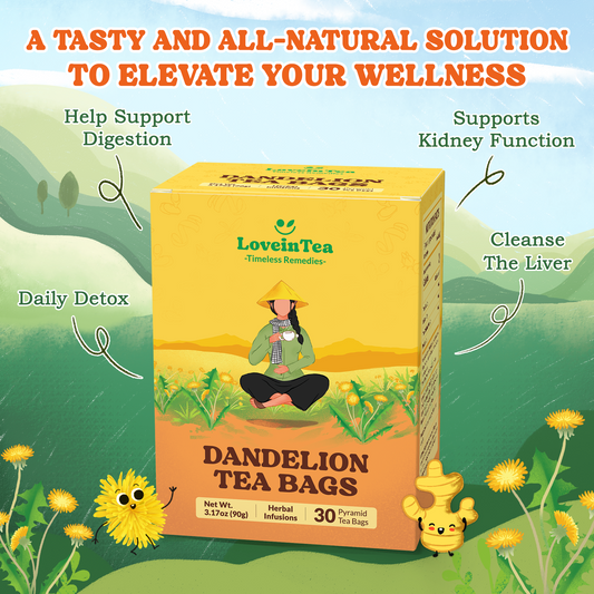Dandelion Herbal Tea Bags