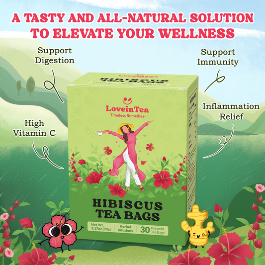 Hibiscus Herbal Tea Bags