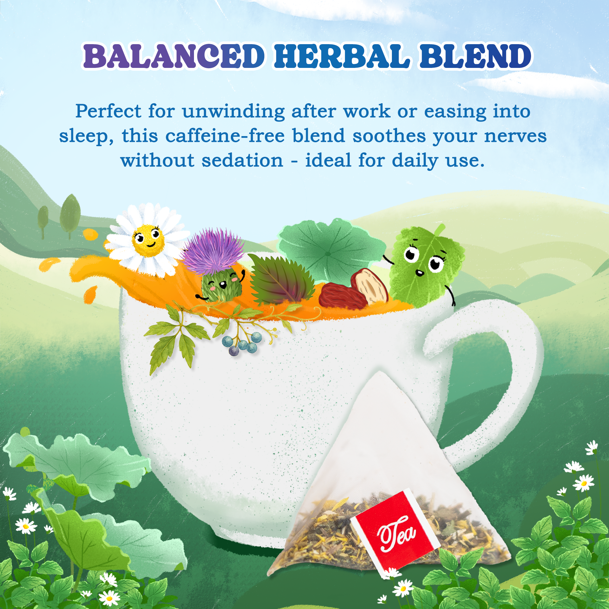 Nighty Night Sleep Herbal Tea Bags