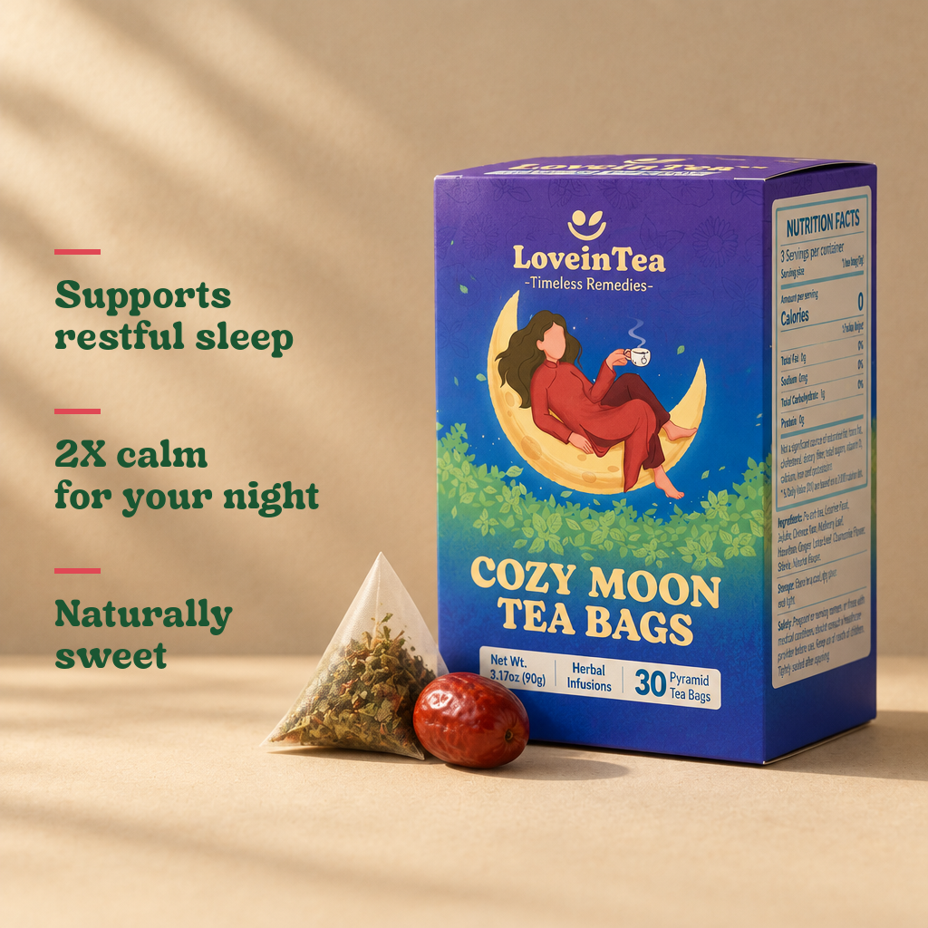 Cozy Moon Sleep Herbal Tea Bags