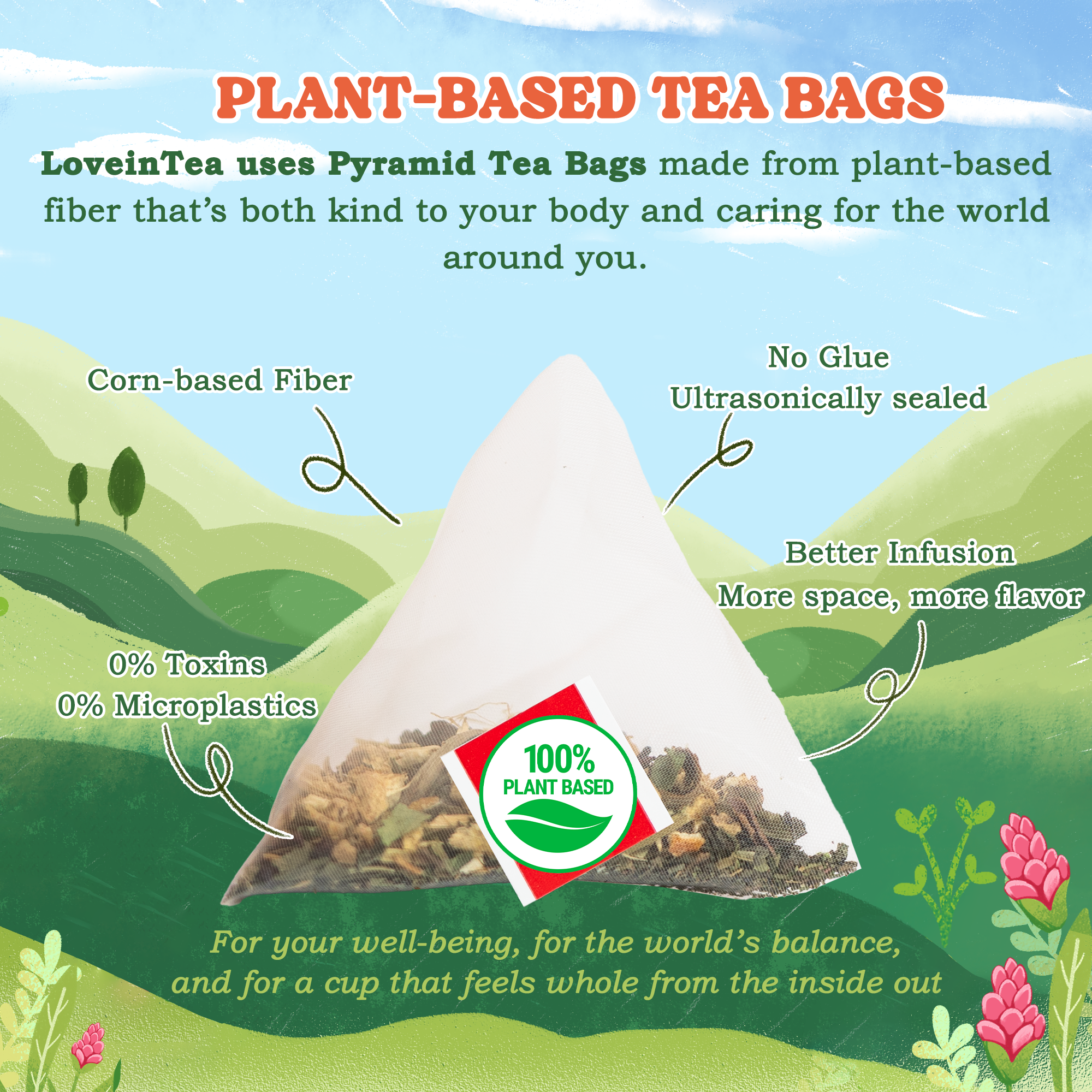 Ginger Herbal Tea Bags