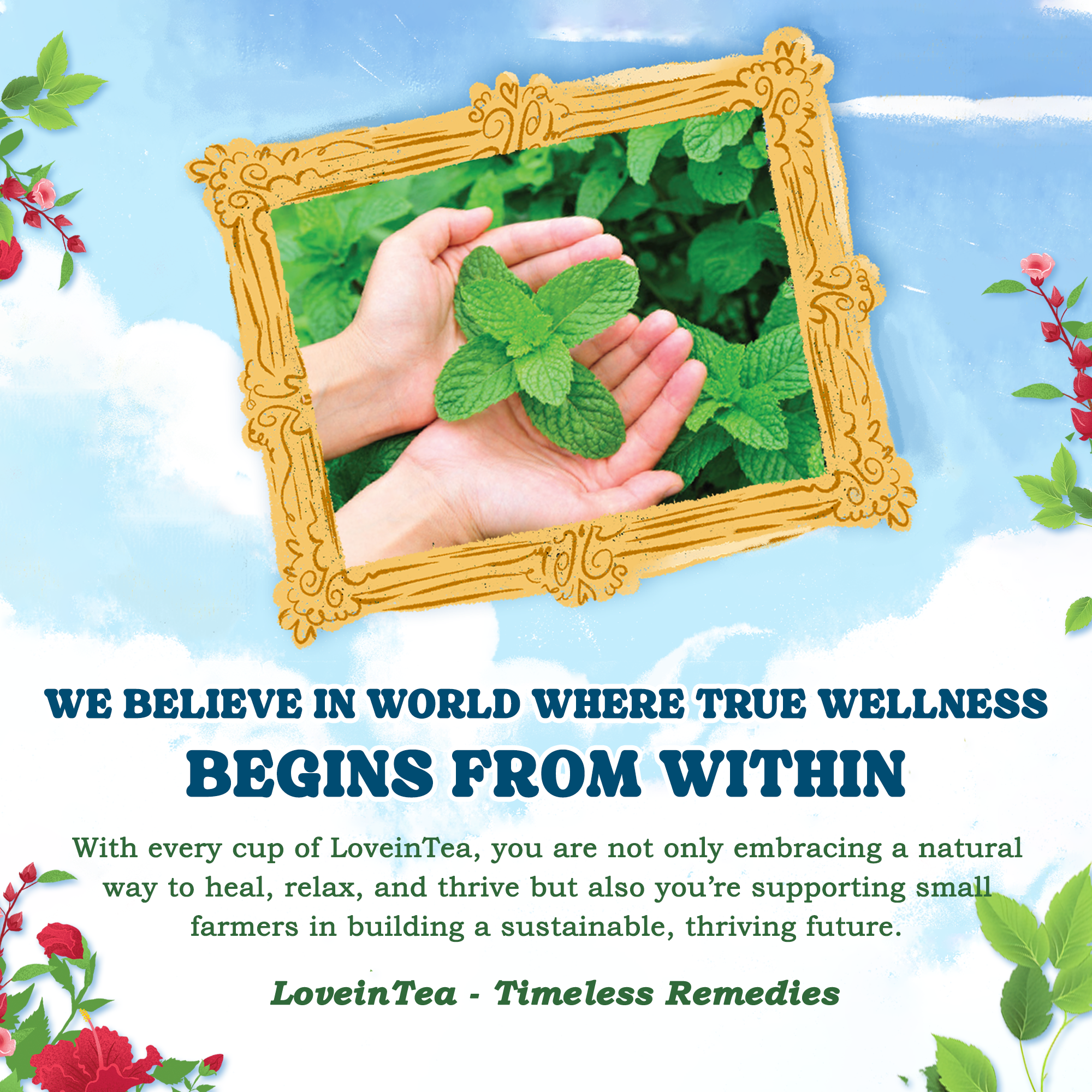 Peppermint Herbal Tea Bags