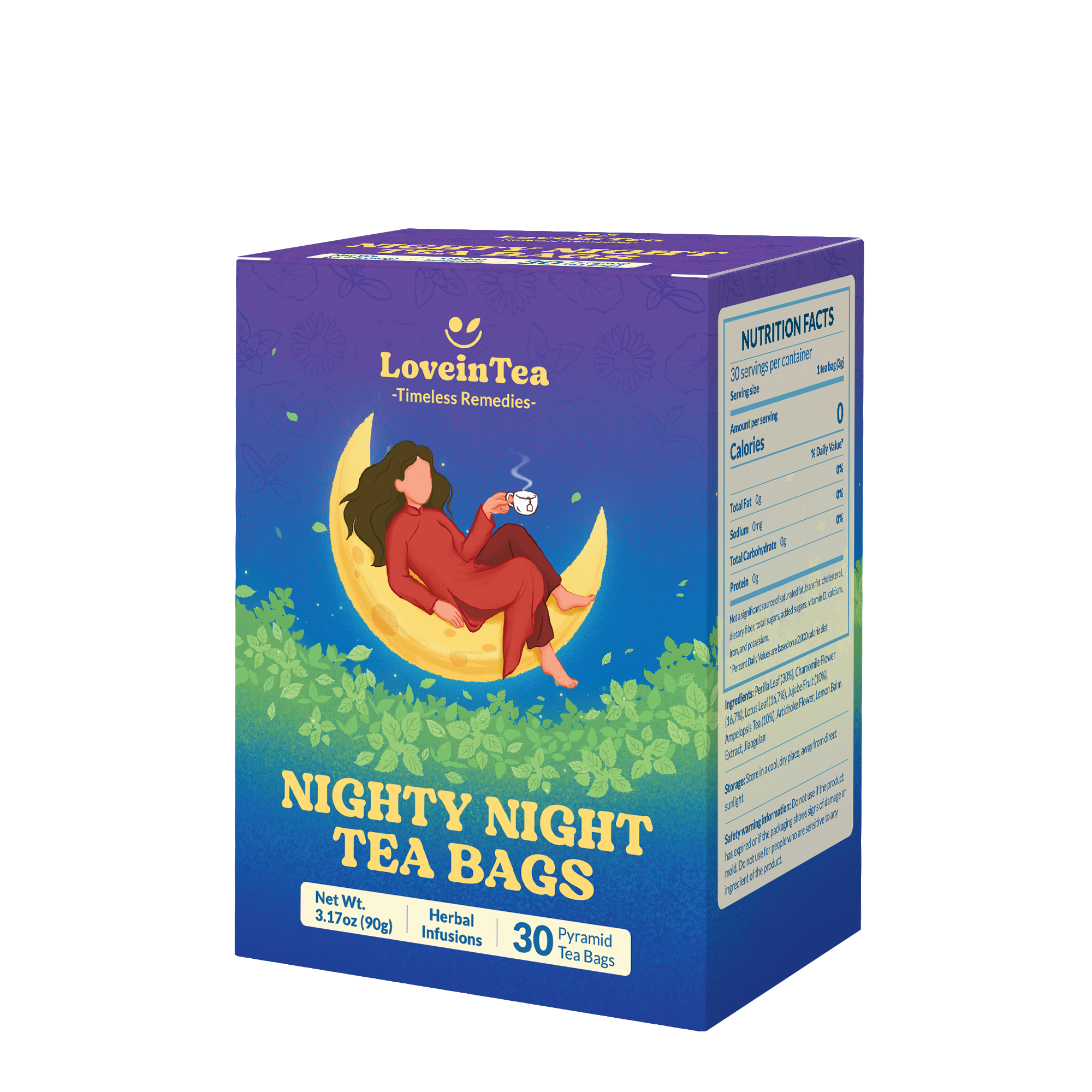 Nighty Night Herbal Tea Bags