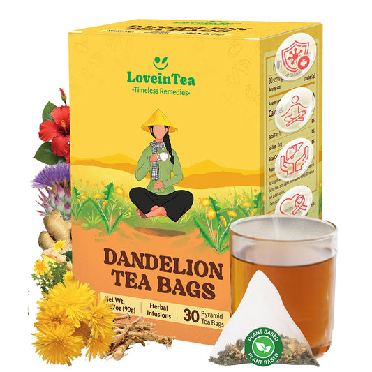 Dandelion Herbal Tea Bags