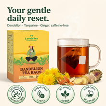Dandelion tea — your gentle daily reset, caffeine-free