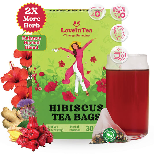 Hibiscus Herbal Tea Bags