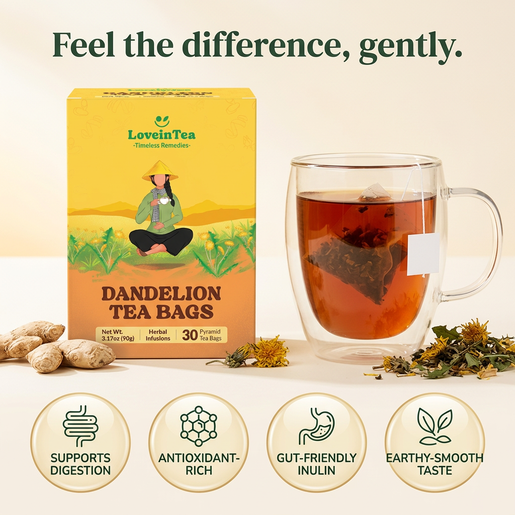 Feel the difference gently — supports digestion, antioxidant-rich