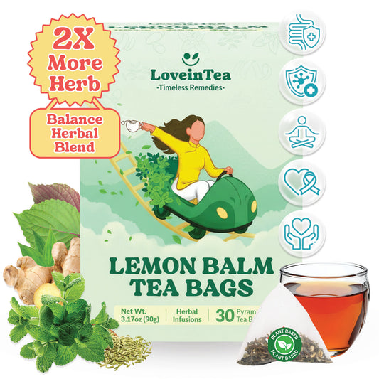 Lemon Balm Herbal Tea Bags