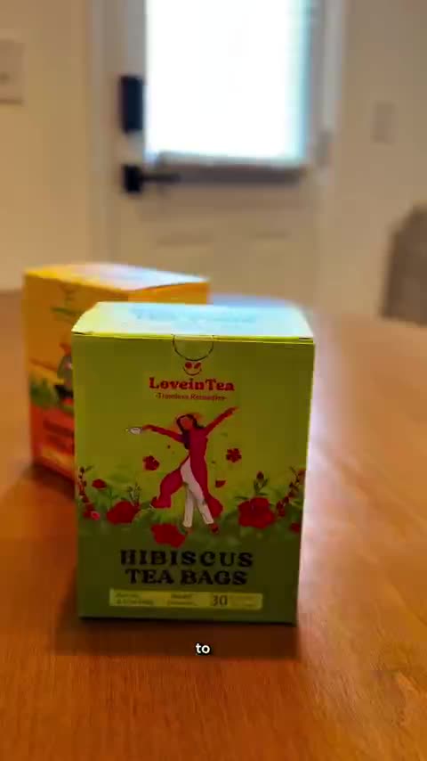 Trying Hibiscus and Dandelion for the first time