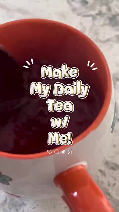 Make my daily tea with me: Hibiscus