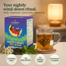 Nighty Night tea — your nightly wind-down ritual, caffeine-free